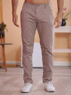 Calça Masculina em Sarja com Elastano Estilo Alfaiataria Esporte Fino Elegante com Bolsos Alta Durabilidade