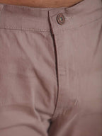 Calça Masculina em Sarja com Elastano Estilo Alfaiataria Esporte Fino Elegante com Bolsos Alta Durabilidade