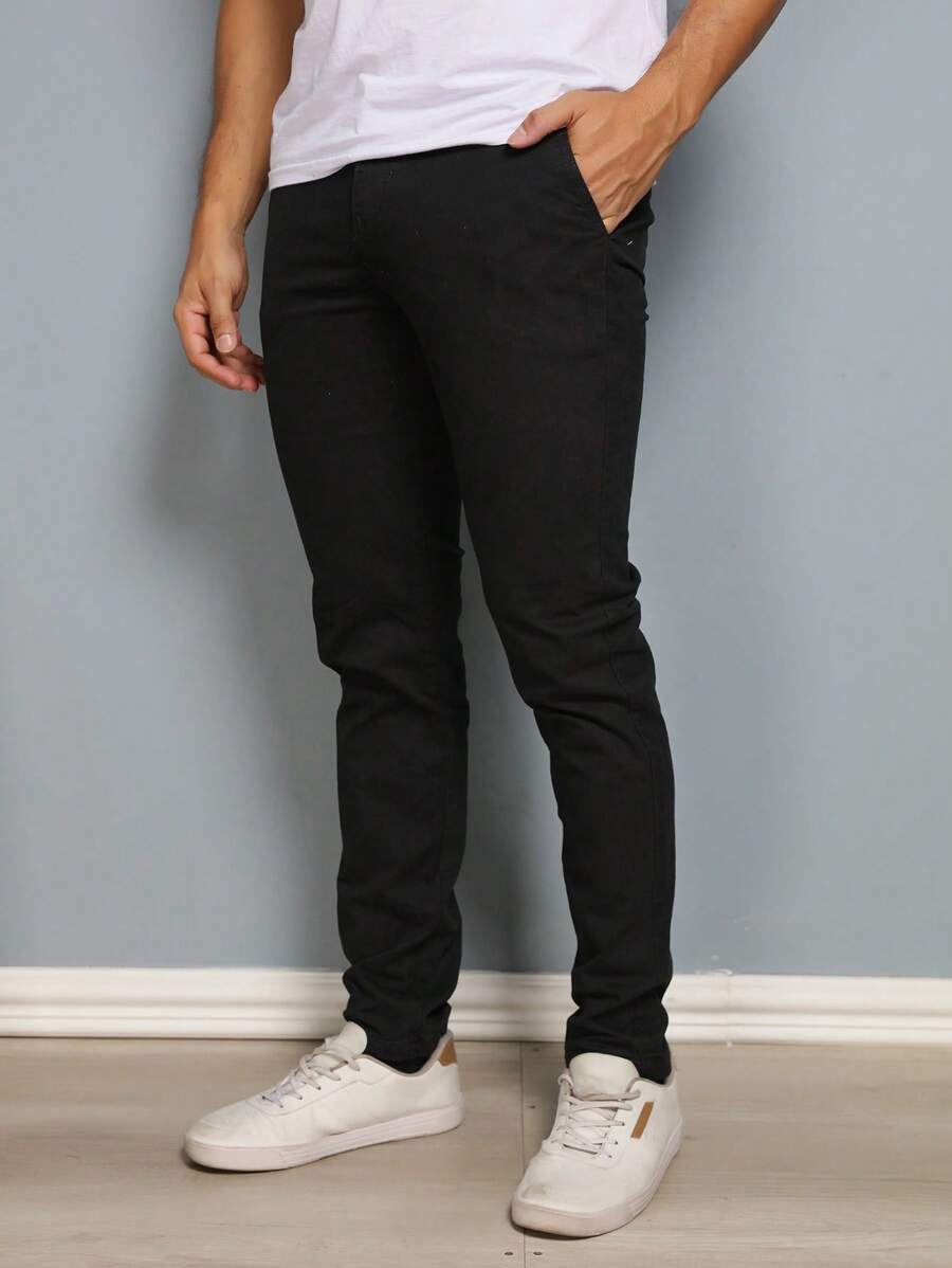 Calças colorido Masculina Alfaiataria Esporte Fino Bolso Faca Bolso Embutido