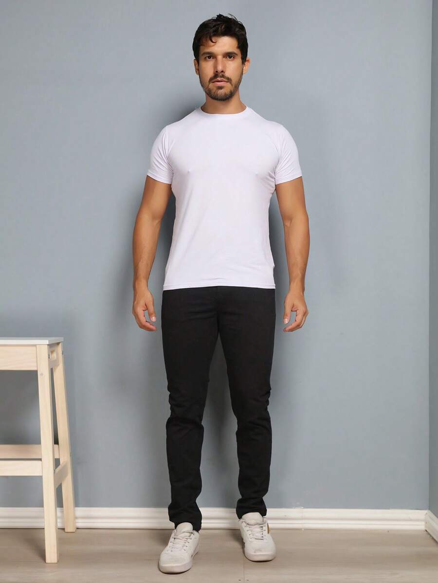 Calças colorido Masculina Alfaiataria Esporte Fino Bolso Faca Bolso Embutido