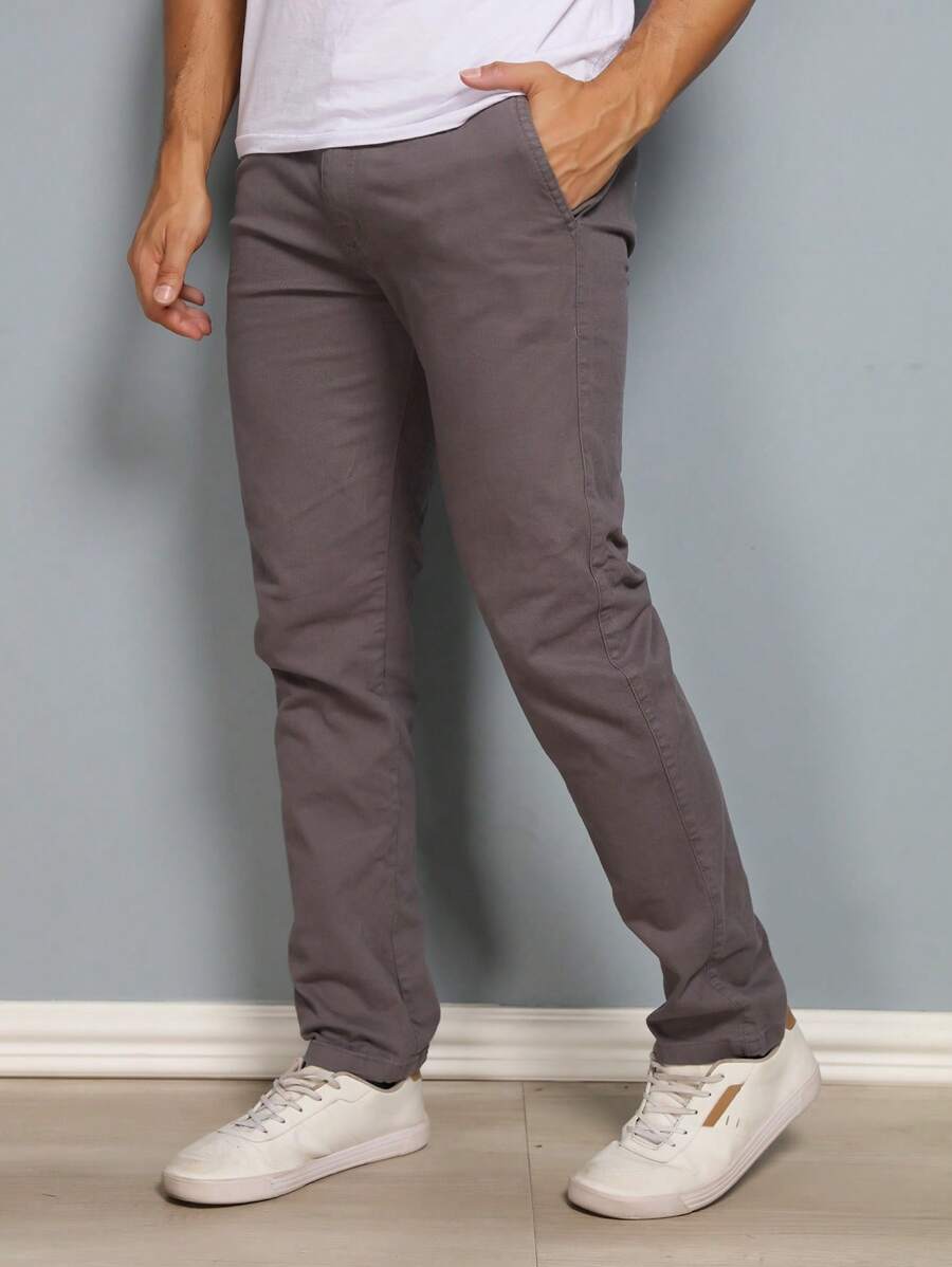 Calças colorido Masculina Alfaiataria Esporte Fino Bolso Faca Bolso Embutido