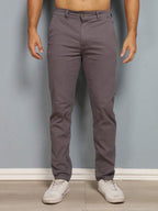 Calças colorido Masculina Alfaiataria Esporte Fino Bolso Faca Bolso Embutido