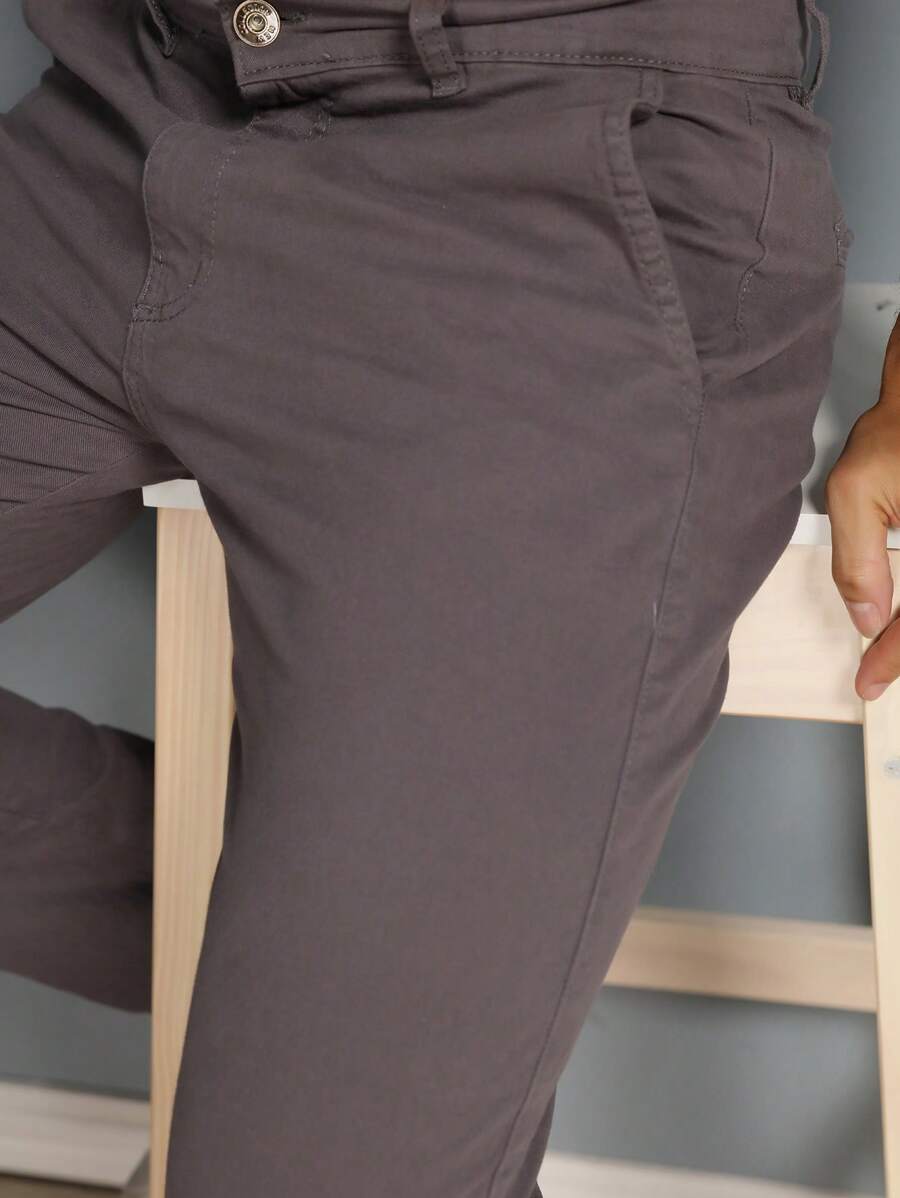 Calças colorido Masculina Alfaiataria Esporte Fino Bolso Faca Bolso Embutido