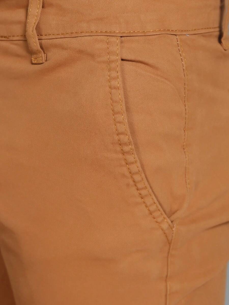 Calças colorido Masculina Alfaiataria Esporte Fino Bolso Faca Bolso Embutido