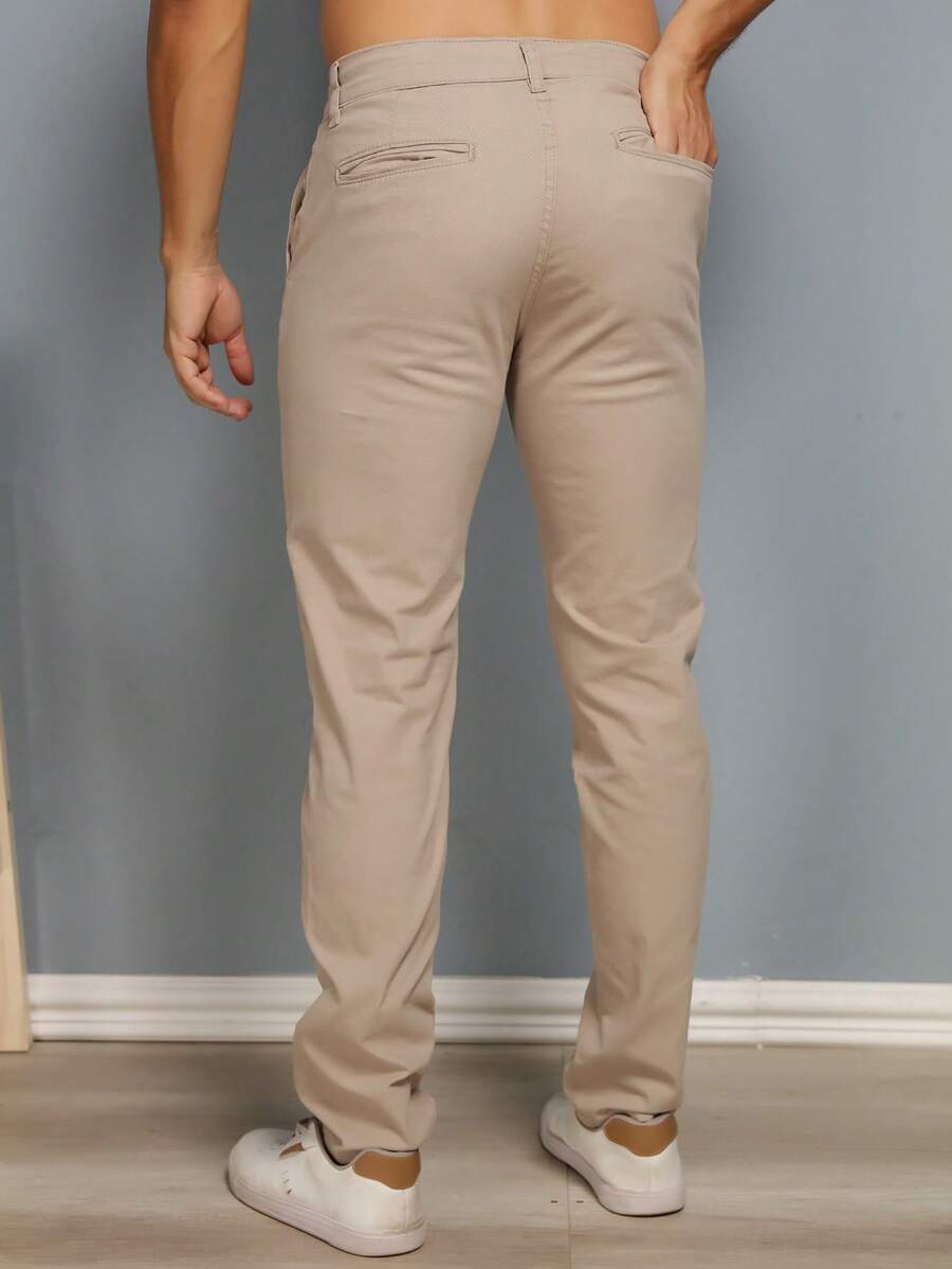 Calças colorido Masculina Alfaiataria Esporte Fino Bolso Faca Bolso Embutido