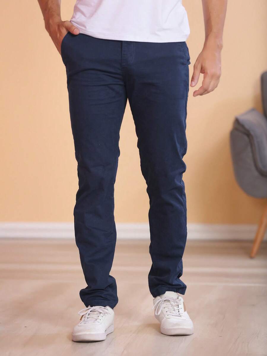 Calças colorido Masculina Alfaiataria Esporte Fino Bolso Faca Bolso Embutido