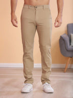 Calças colorido Masculina Alfaiataria Esporte Fino Bolso Faca Bolso Embutido