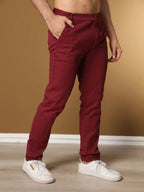 Calças colorido Masculina Alfaiataria Esporte Fino Bolso Faca Bolso Embutido