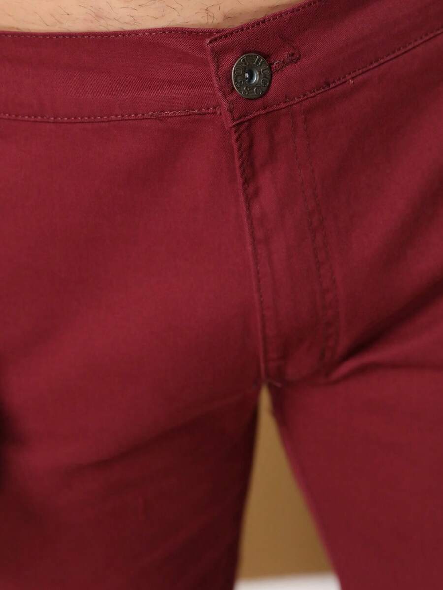 Calças colorido Masculina Alfaiataria Esporte Fino Bolso Faca Bolso Embutido