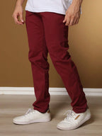 Calças colorido Masculina Alfaiataria Esporte Fino Bolso Faca Bolso Embutido