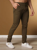 Calças colorido Masculina Alfaiataria Esporte Fino Bolso Faca Bolso Embutido