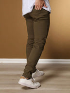 Calças colorido Masculina Alfaiataria Esporte Fino Bolso Faca Bolso Embutido