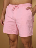 Bermuda Short Masculina Tecido sarja Brim Com elastico na cintura