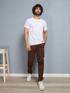 Calças colorido Masculina Alfaiataria Esporte Fino Bolso Faca Bolso Embutido