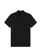 Camiseta polo Básica com Gola Clássica e Manga Curta Confortável Respirável Slim Premium Algodão Casual Primavera Verão Masculina