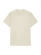 Camiseta de verão Masculina Básica de Algodão com Gola Redonda – Cores Sólidas Confortável e Respirável