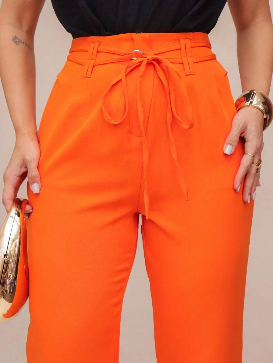 Calça Social Alfaiataria Reta Fleur D'hiver Mode