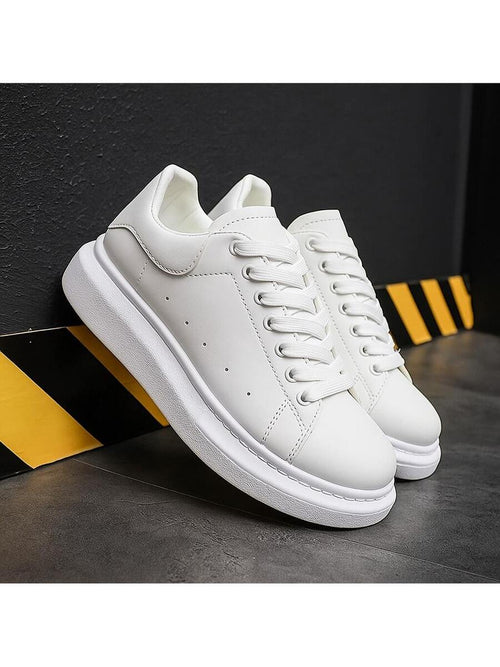 Tênis Casual Masculino Sneaker Sola Alta Macio Confortável Estilo Griffesnet Sola Oversize
