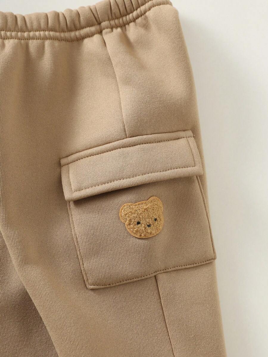 3 Peças Conjunto de Roupas de Inverno/Outono para Bebê unissex