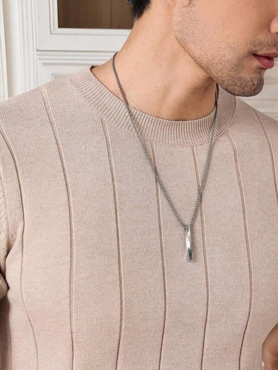 Camiseta Básica Masculina Malha – Gola Careca Redonda Manga Curta Casual de Verão Premium