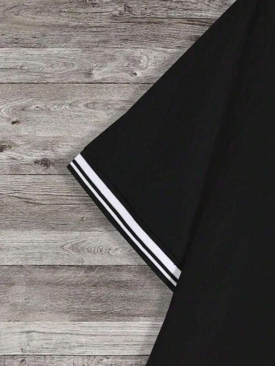 CAMISETA GUARNIÇÃO LISTRADA