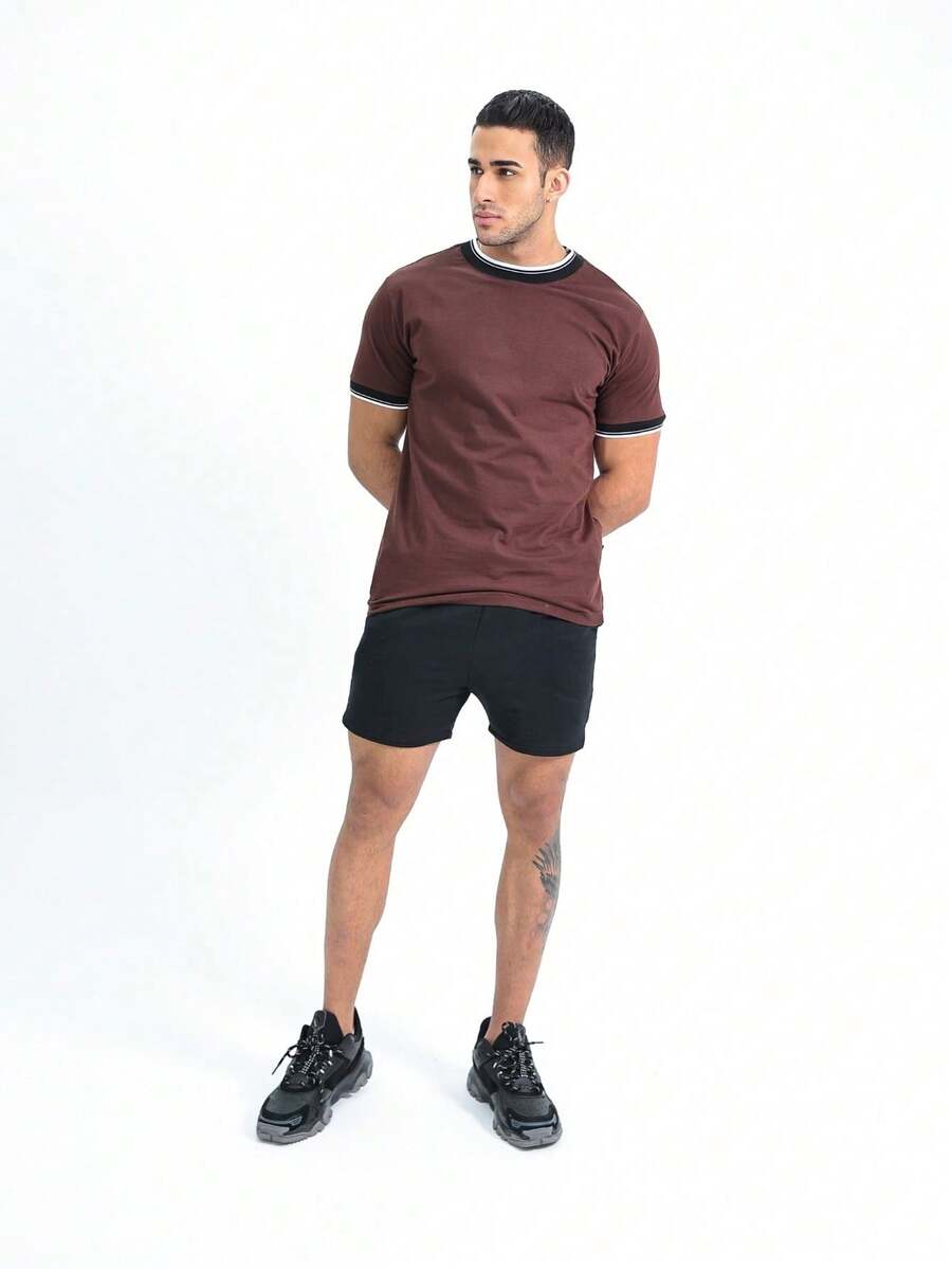 CAMISETA GUARNIÇÃO LISTRADA