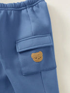 3 Peças Conjunto de Roupas de Inverno/Outono para Bebê unissex