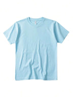 Camiseta de verão Masculina Básica de Algodão com Gola Redonda – Cores Sólidas Confortável e Respirável