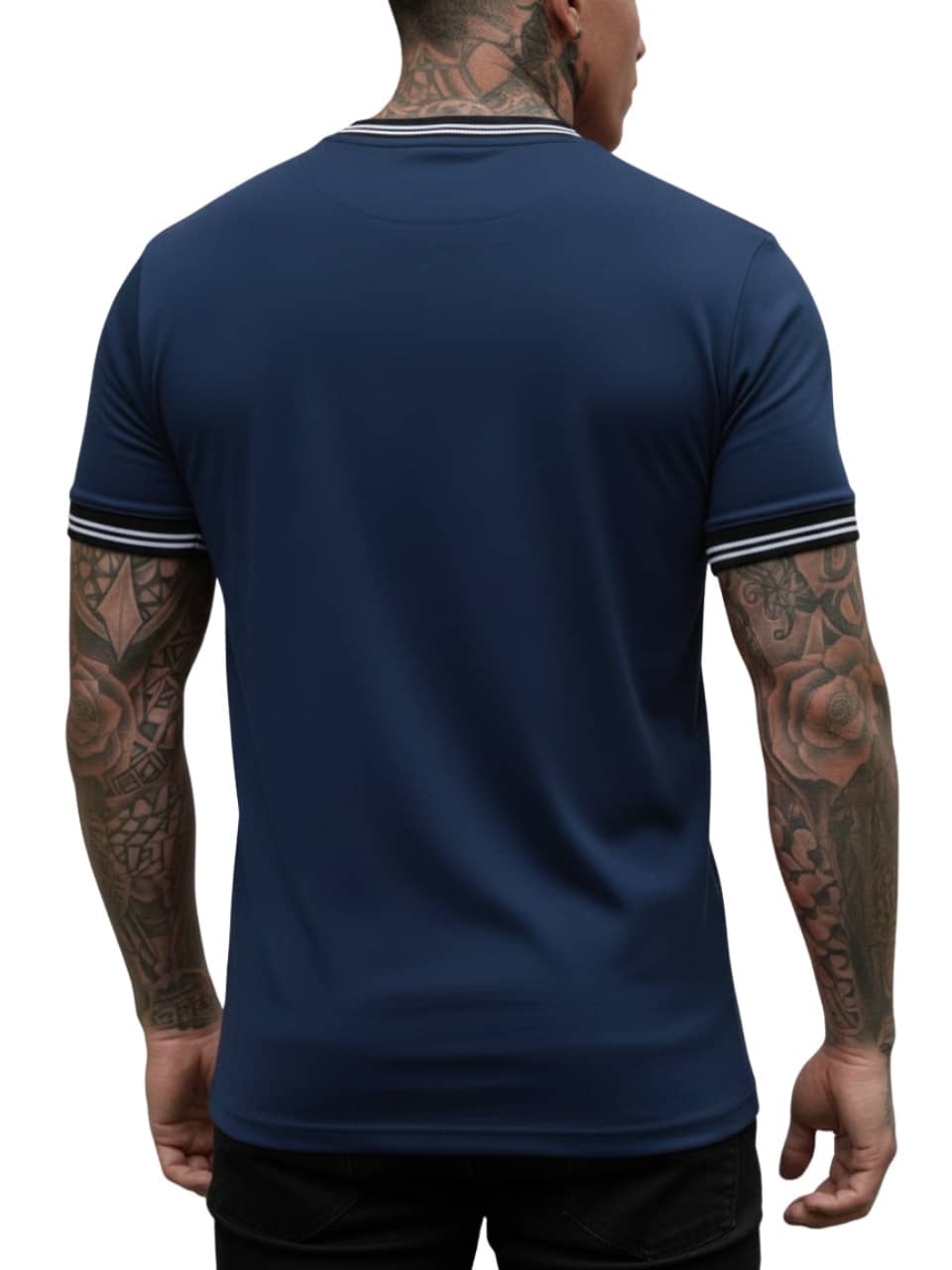 CAMISETA GUARNIÇÃO LISTRADA