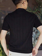 Camiseta Básica Masculina Malha – Gola Careca Redonda Manga Curta Casual de Verão Premium