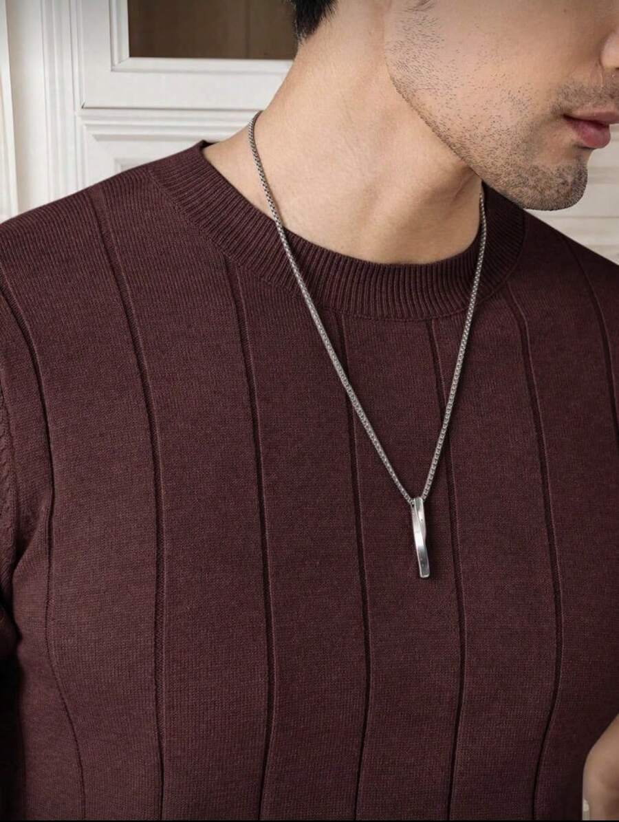 Camiseta Básica Masculina Malha – Gola Careca Redonda Manga Curta Casual de Verão Premium